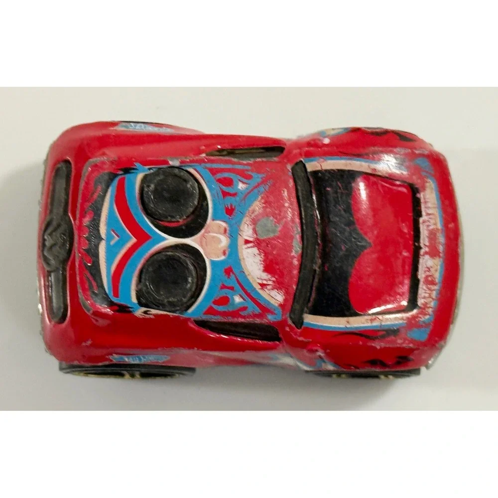 Hot Wheels Rocket Box Kids Toy Car Red Blue Lucha Libre Graphics 1:64 Scale
